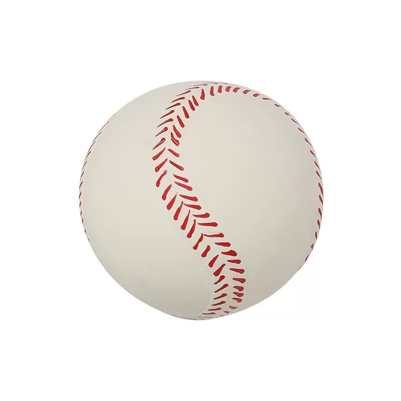 Hondenspeelbal in honkbal design