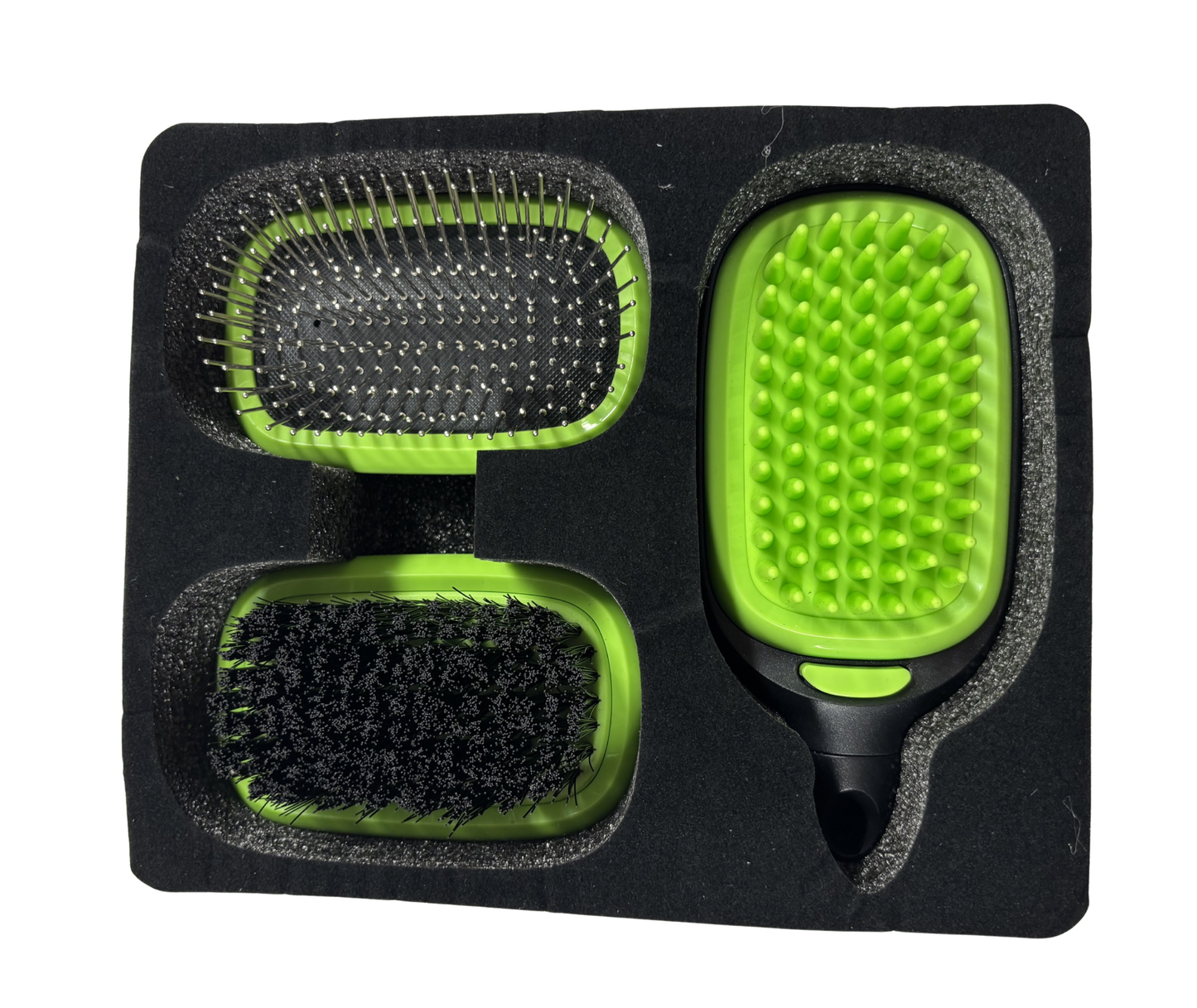 3-in-1 dierenborstel set