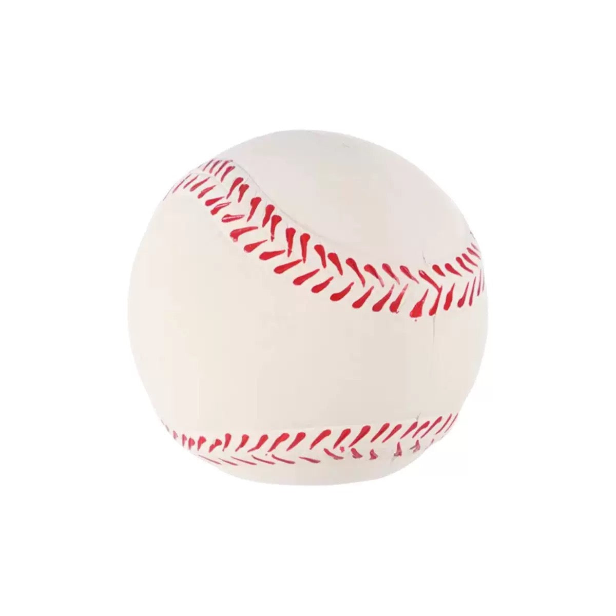 Hondenspeelbal in honkbal design